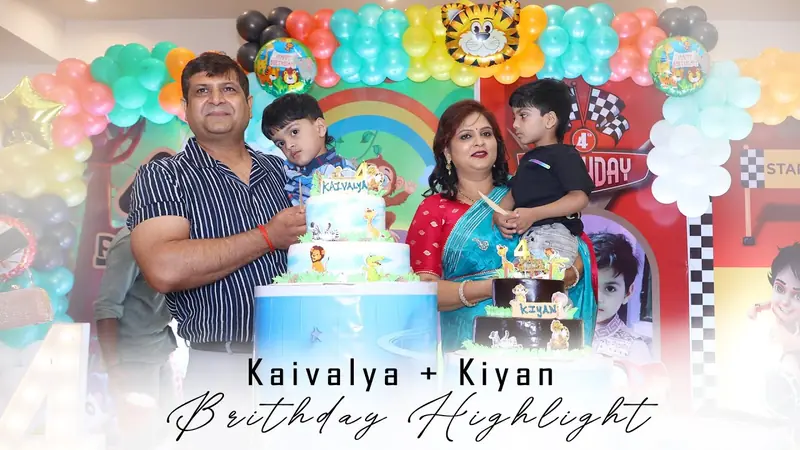 Still from Birthday Highlight || Kaivalya+ Kiyan ||   Best Cinematic || New SR Videos