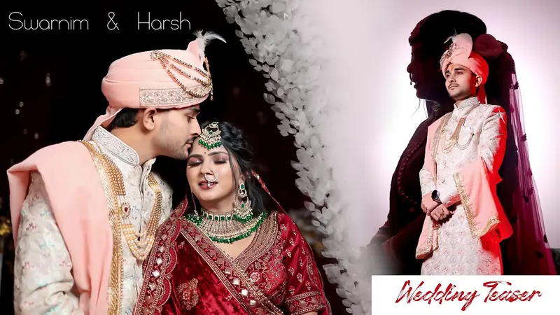 Still from Wedding Teaser · Swarnim & Harsh